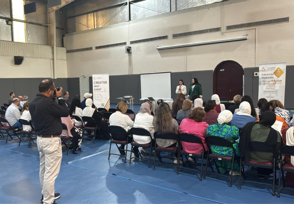 Creative Multi Solutions hosting a workshop with Creative Mobadra and Creative Way Event branding